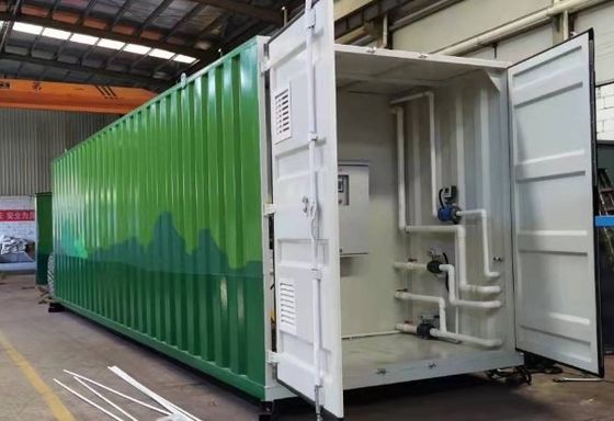 kupować System MBR 50m3/dzień ze stali nierdzewnej z automatycznym sterowaniem do oczyszczania ścieków produkcja online