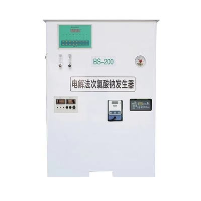 kupować Przemysłowa maszyna do elektrolizy wody solanej z generatorem hipochloritu sodu i zdolnością oczyszczania wody 0-5000L/h online manufacture