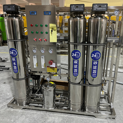 kupować RO-500 500LPH Systemy oczyszczania wody przemysłowej Zakład wodny odwrotnej osmozy do dostosowania napięcia do wody pitnej czystej online manufacture