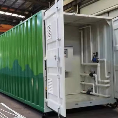 kupować 50/100/200m3/d Bioreaktor MBR Kontenerowa instalacja oczyszczania ścieków z elektrycznym automatycznym sterowaniem PLC  Compact Design produkcja online