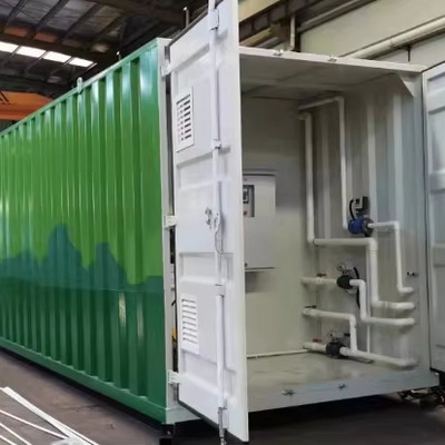 kupować 50/100/200m3/d Bioreaktor MBR Kontenerowa instalacja oczyszczania ścieków z elektrycznym automatycznym sterowaniem PLC Siemens Compact Design online manufacture