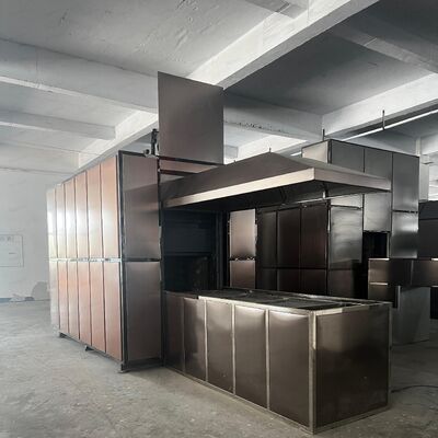 kupować Wysokiej klasy spalarz z stali nierdzewnej z cyfrowym interfejsem ekranu dotykowego i zaawansowanym systemem filtracji produkcja online