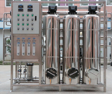 kupować Stacja uzdatniania wody z odwróconą osmozą o wydajności 3000 l/godzinę ze sterowaniem PLC i energooszczędną pracą produkcja online