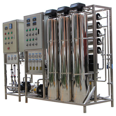 kupować Przemysłowy system filtrów wody odwrotnej osmozy z sterowaniem PLC i roczną gwarancją usuwa 95-99% zanieczyszczeń produkcja online