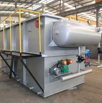 Produktywność 1-300 l/godzinę Sedymentacja Rozpuszczona maszyna do flotującej powietrza do usuwania oleju i TSS w ściekach restauracji