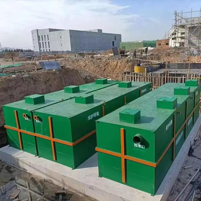 1-300 l/h Produktywność Zamówiona Kompaktna Instalacja Oczyszczania Kanalizacji STP ETP MBR System MBBR Do Zamówienia Oczyszczania