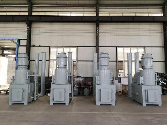 Oil Fuel Burning Waste Incinerator 50-5000kg/H Processing Capacity For Thermal Treatment Equipment